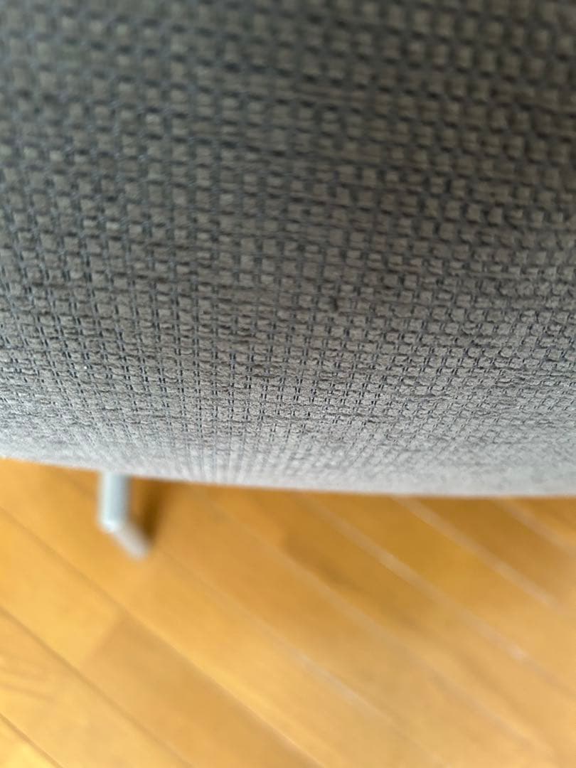 【5月15日までの出品です】リーンロゼ　カラン　1Pソファ　グレー