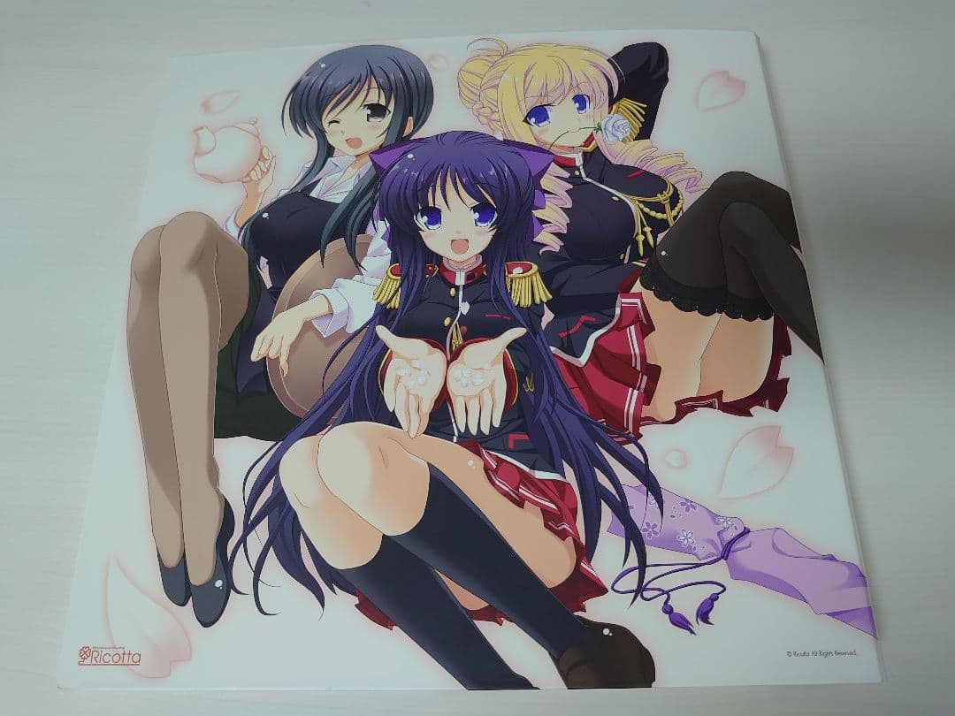 色紙　色紙バインダー　ワルキューレロマンツェ　龍造寺茜　コミックマーケット