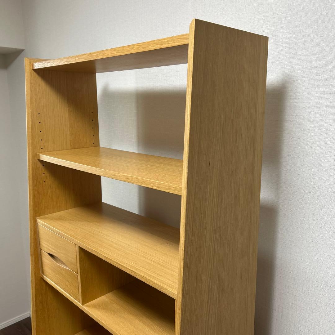 unico ウニコ トールシェルフ SIGNE シグネ　廃盤 本棚 引出付き