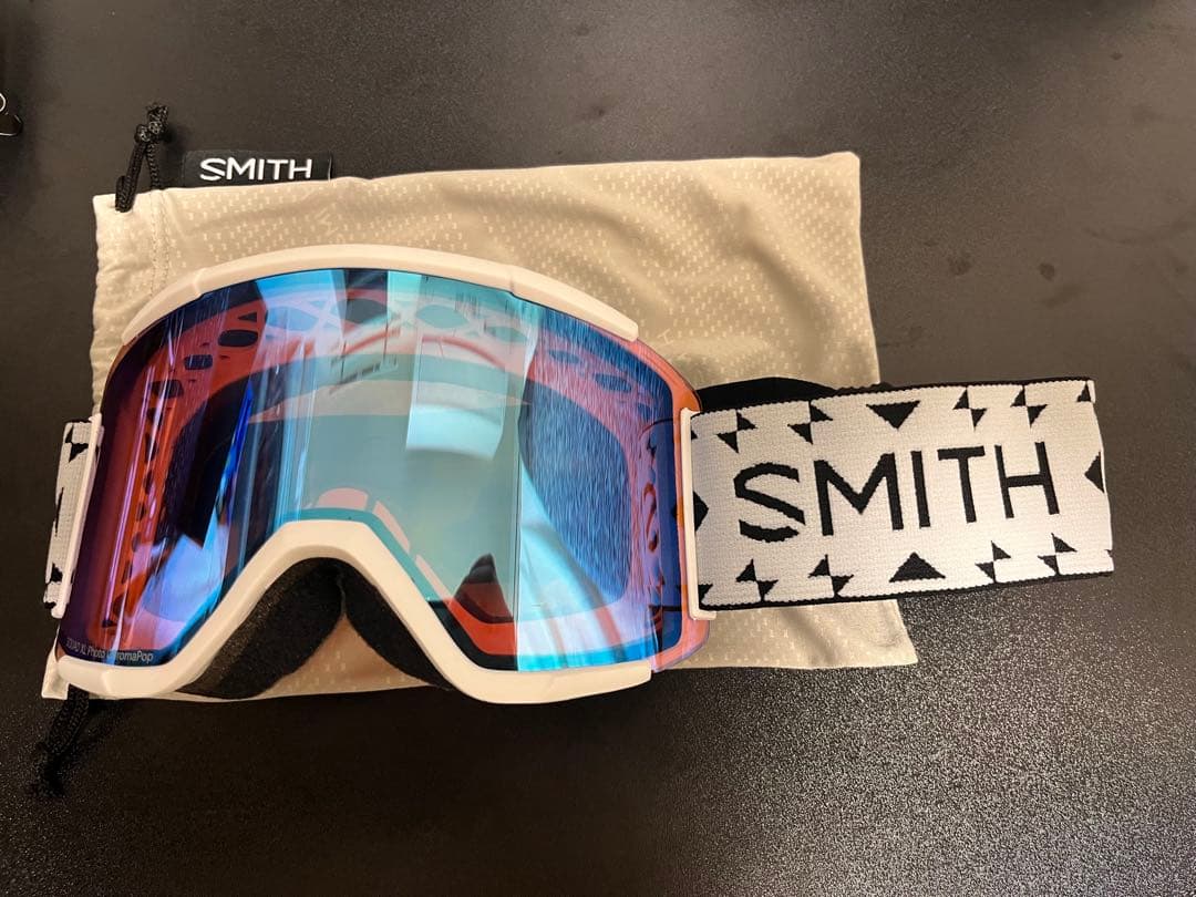 SMITH SQUAD XL Photo Chromapop レンズ付き