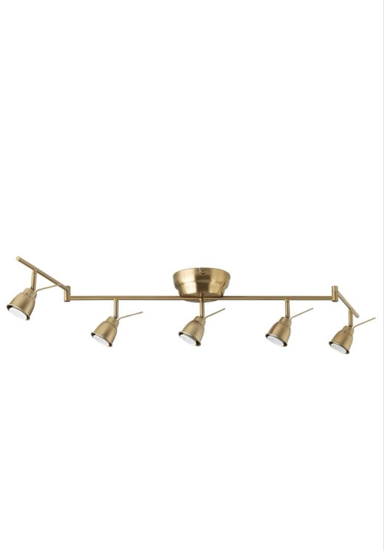 最終値下げ❣️IKEA ゴールド シーリングライト 175W 78cm