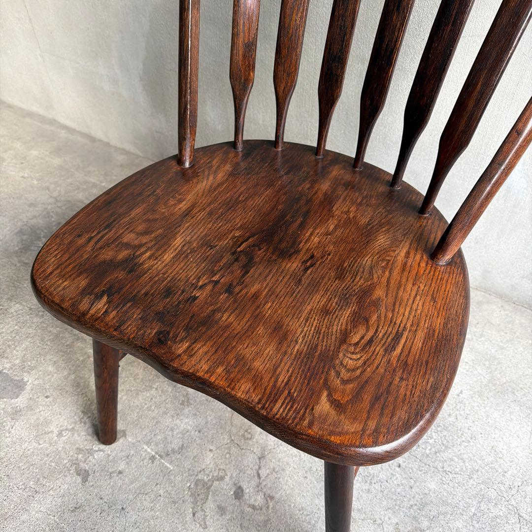 美品　Shin Lee シンリー ダイニングチェア ウィンザー　オーク材