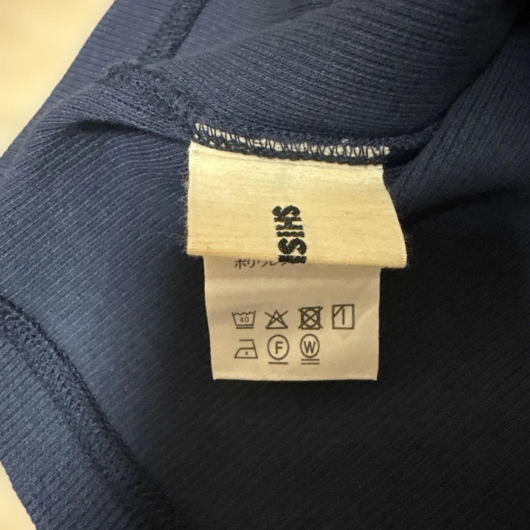 【美品】SHISHIKUI holed topp Navyシシクイ