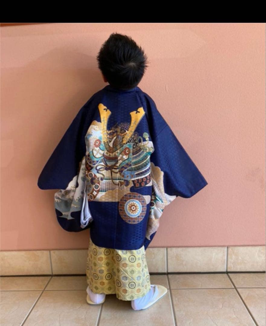 七五三 着物 男の子 5歳 フルセット 袴 鷹兜松 男児