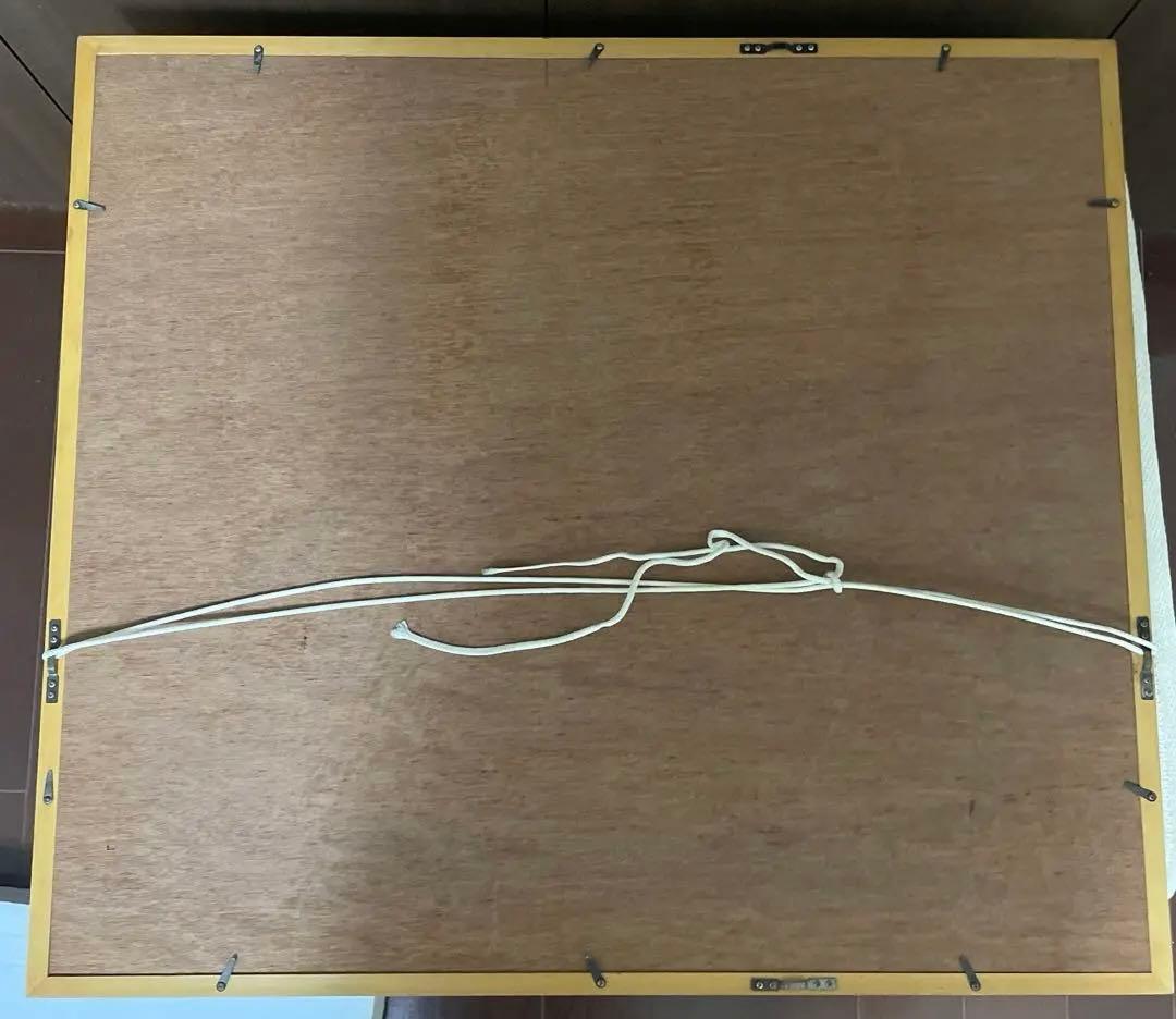 F10号 額縁　小林幸三　神戸の風景