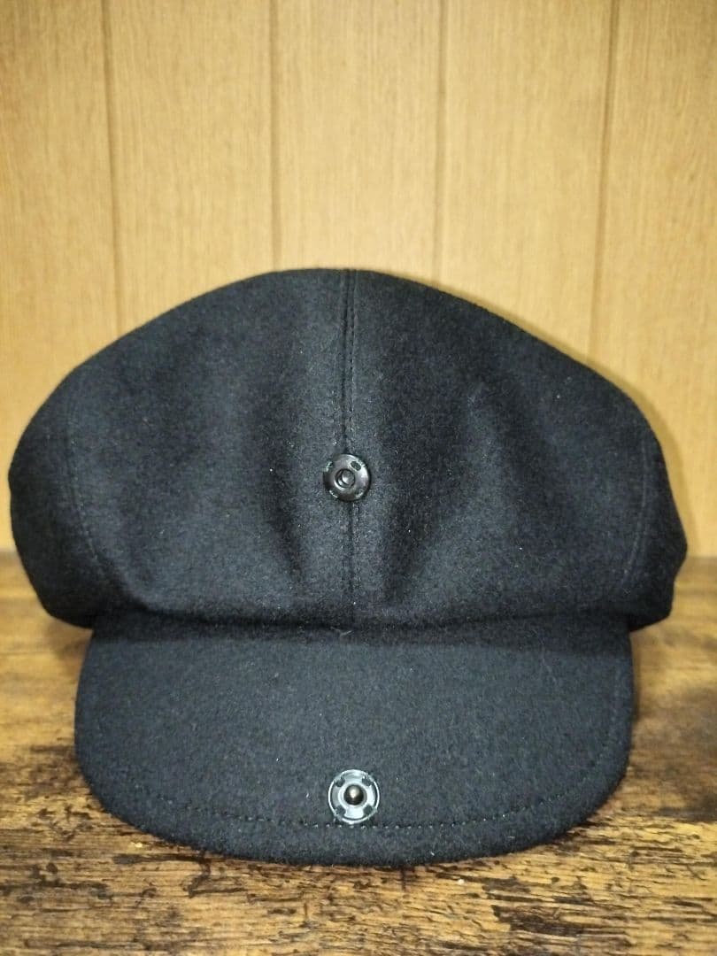 Nikki Sixx Oversized Newsboy Cap カシミヤ製