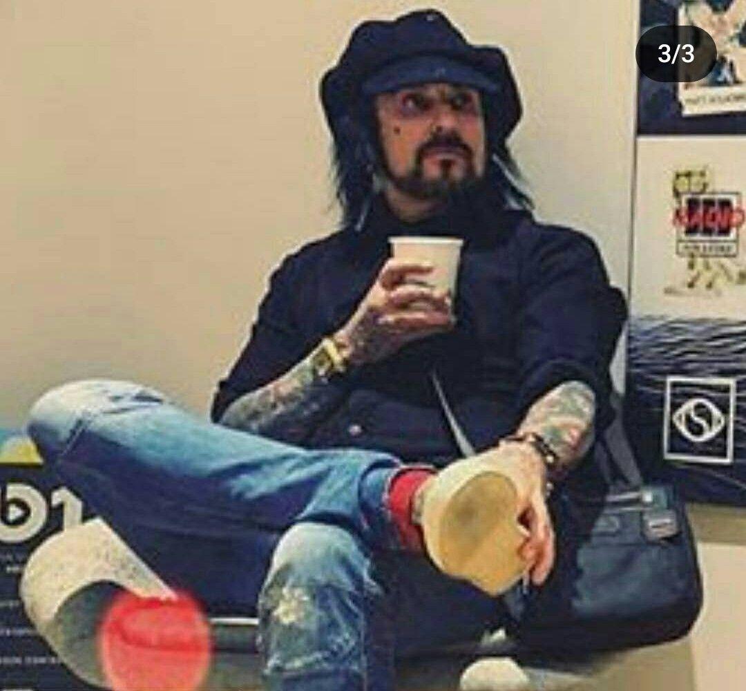 Nikki Sixx Oversized Newsboy Cap カシミヤ製