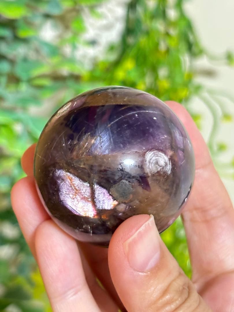 かなりレア　かわいい　キラキラ　レピドライト　パイライト　スフィア　4cm