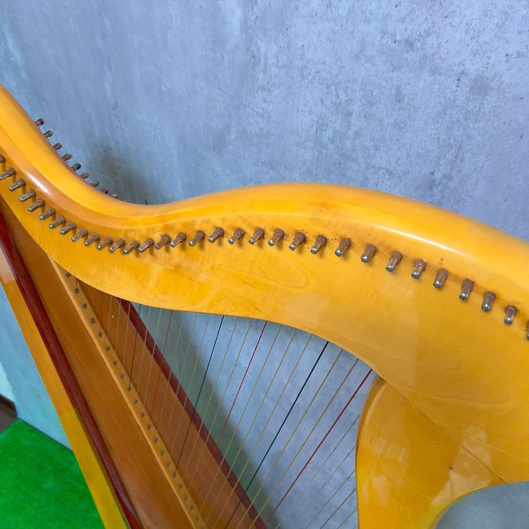 青山ハープ AOYAMA 140D 36弦　アイリッシュハープ　レバーハープ