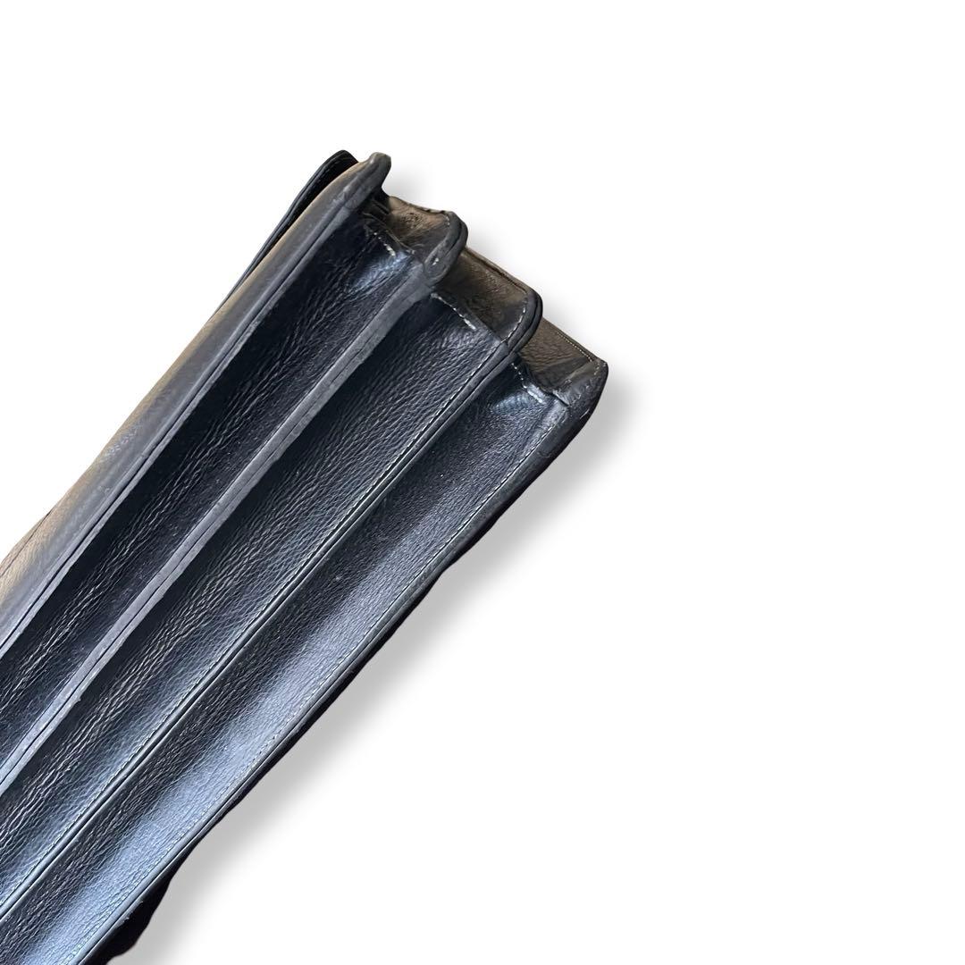 ヴェルサーチ ビジネスバッグ ブリーフケース レザー メデューサ 黒 A4