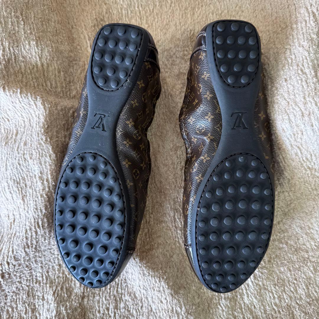 ウサギさん専用　松屋銀座LOUIS VUITTON 正規品美品フラットパンプス