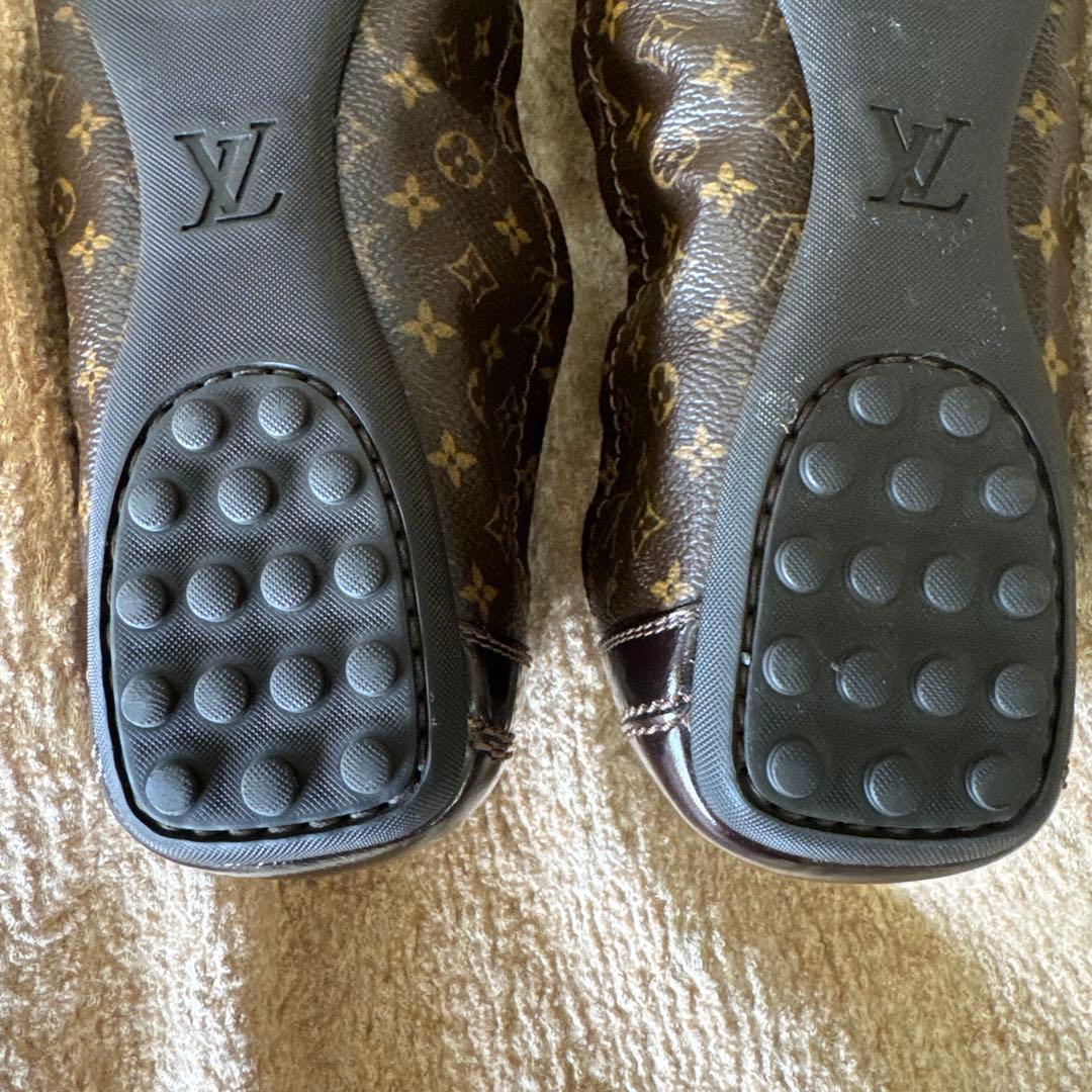 ウサギさん専用　松屋銀座LOUIS VUITTON 正規品美品フラットパンプス
