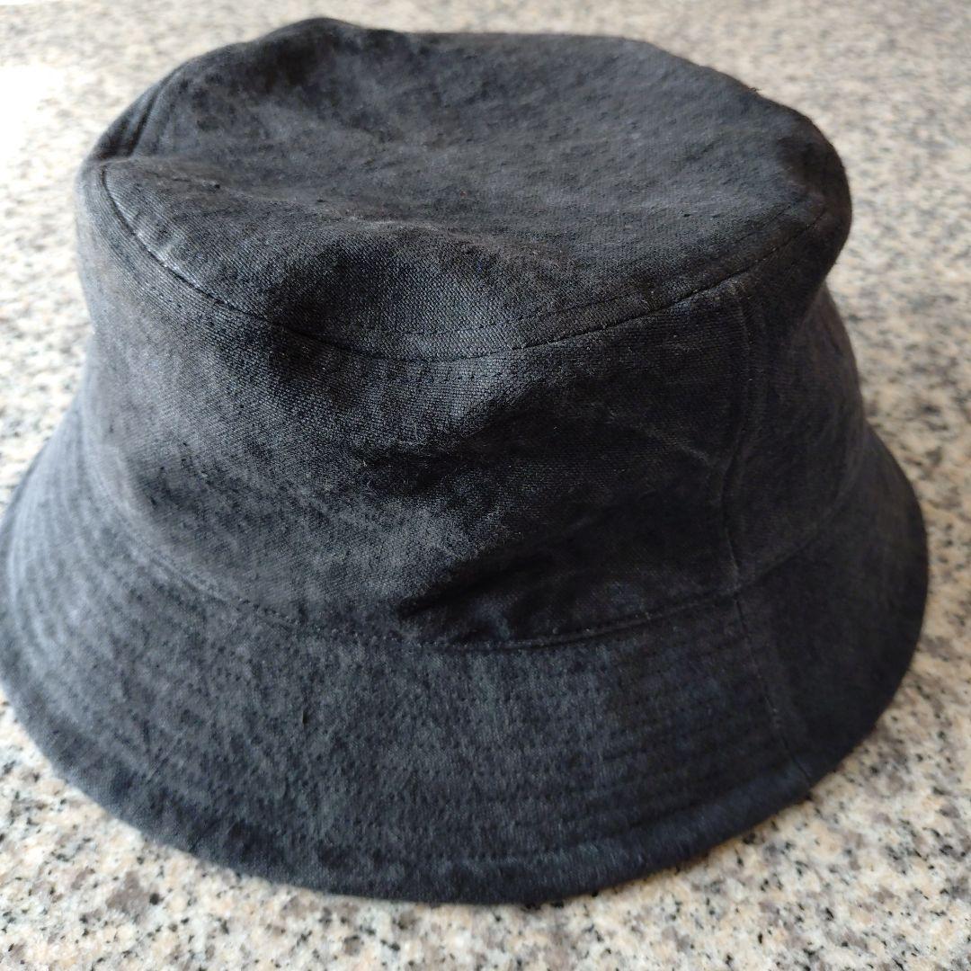 バックラッシュ バケットハット リネン サイズ3 墨黒 最終価格