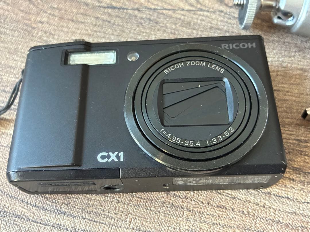 【通電動作可・ジャンク扱い】リコー RICOH CX1 コンパクトデジタルカメラ