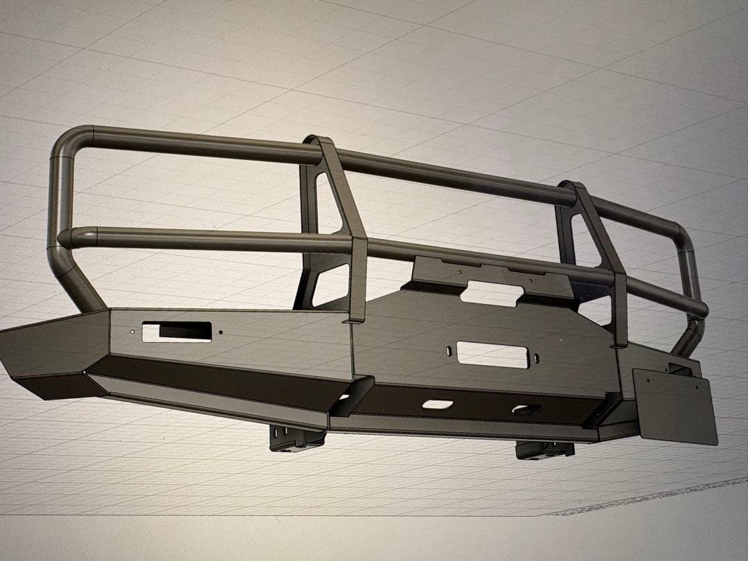 ロッキー　ランドクルーザー80 バンパー