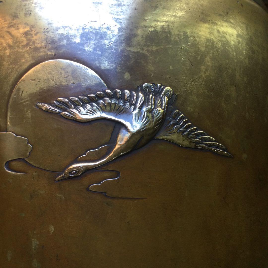 真鍮製火鉢、骨董品