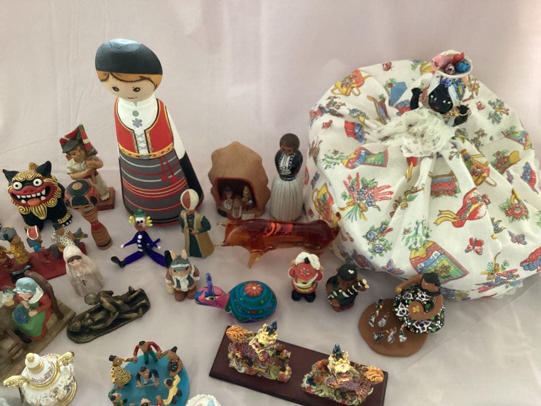 世界民芸品セット 伝統工芸品　海外旅行土産　合計33個まとめ売り　バラエティ