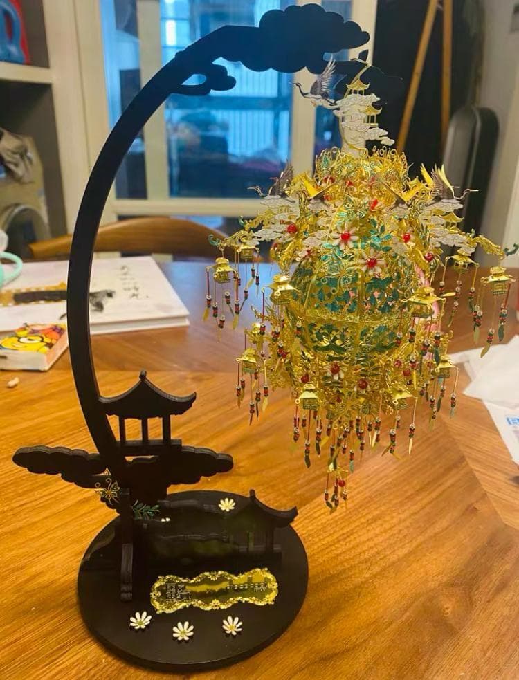 未開封　3D金属パズル DIY キット模型 ピースクール アート パズル拼酷