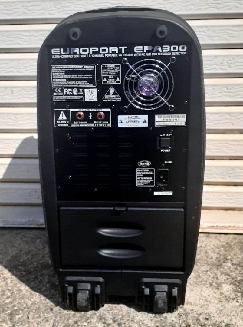 ☆和歌山市引き取り限定☆　ベリンガー EUROPORT　EPA300 説明書付き