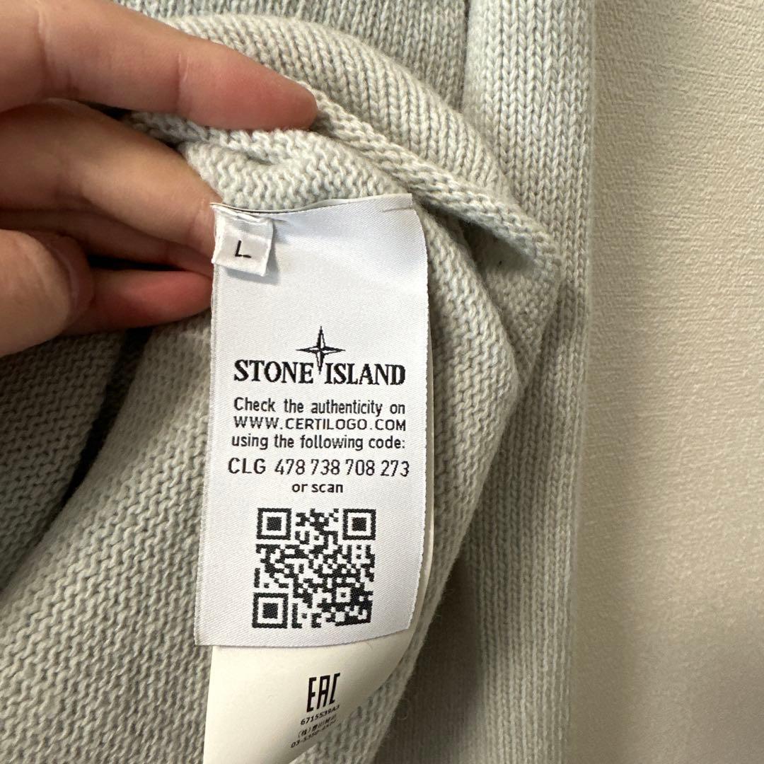 STONE  ストーンアイランド ウール ニット Lサイズ