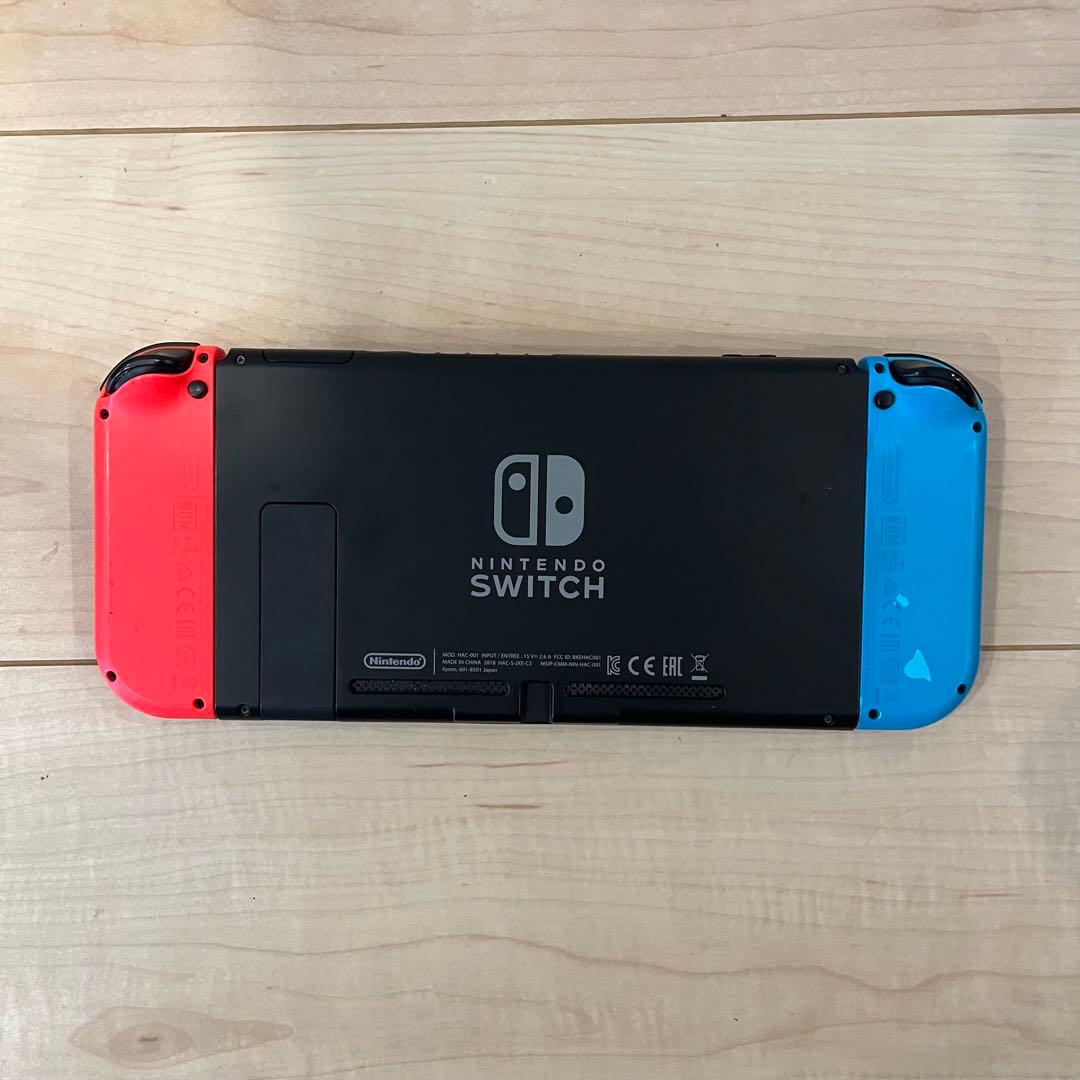 Nintendo Switch 本体 赤/青 HDMIケーブル無し