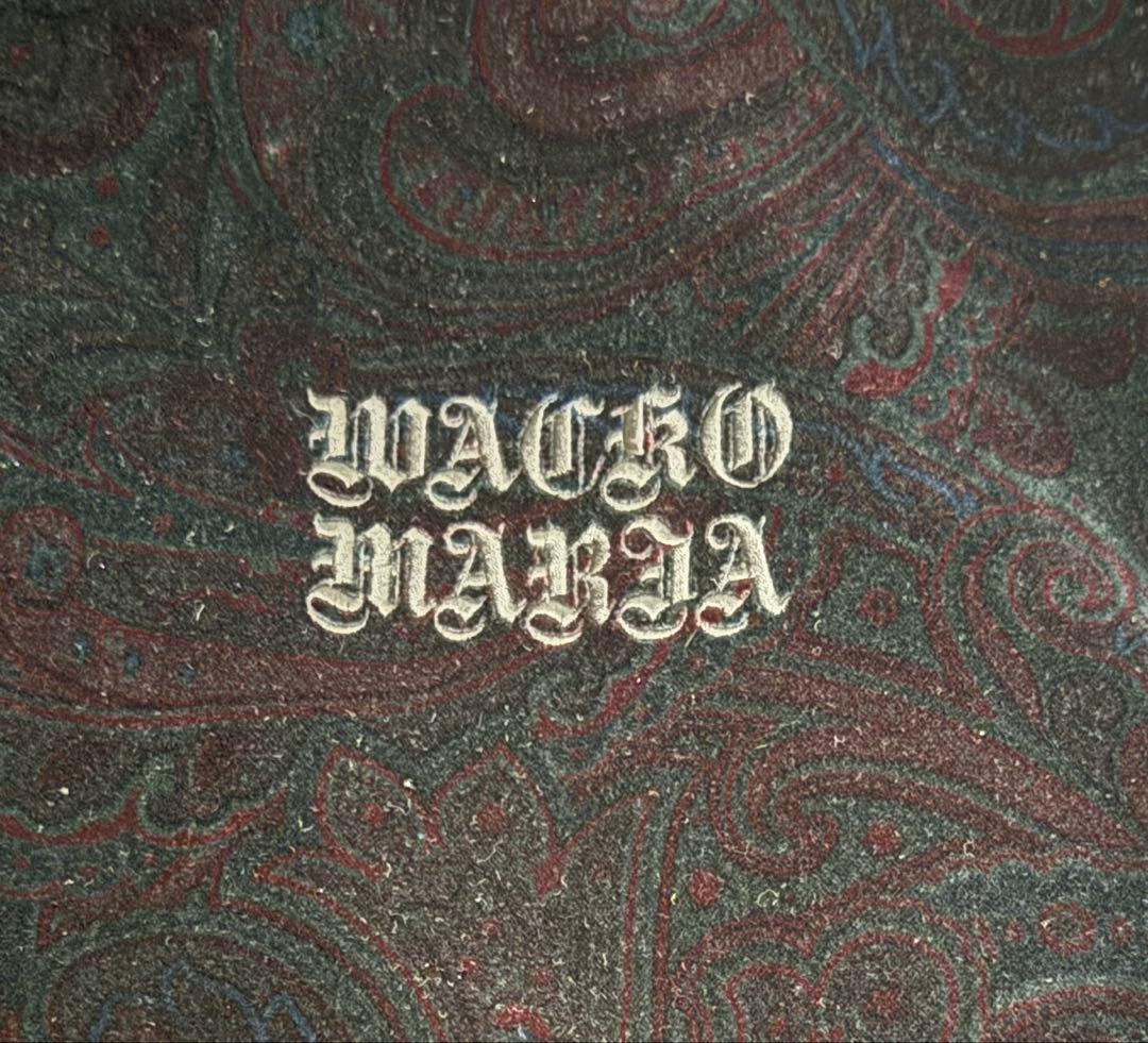 新品未使用！21FW ワコマリア ベロア セットアップ 黒 S ギルティパーティ