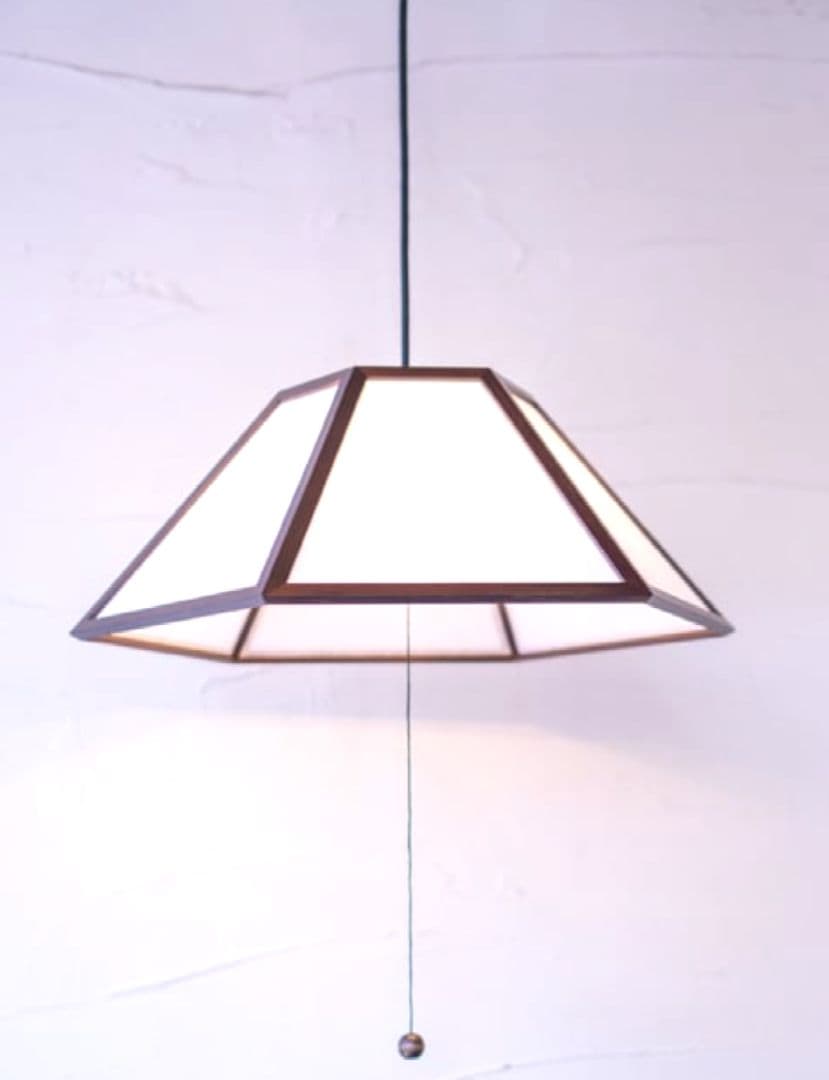 【新洋電気AP822-2】和風ペンダントライト①訳ありほぼ未使用品