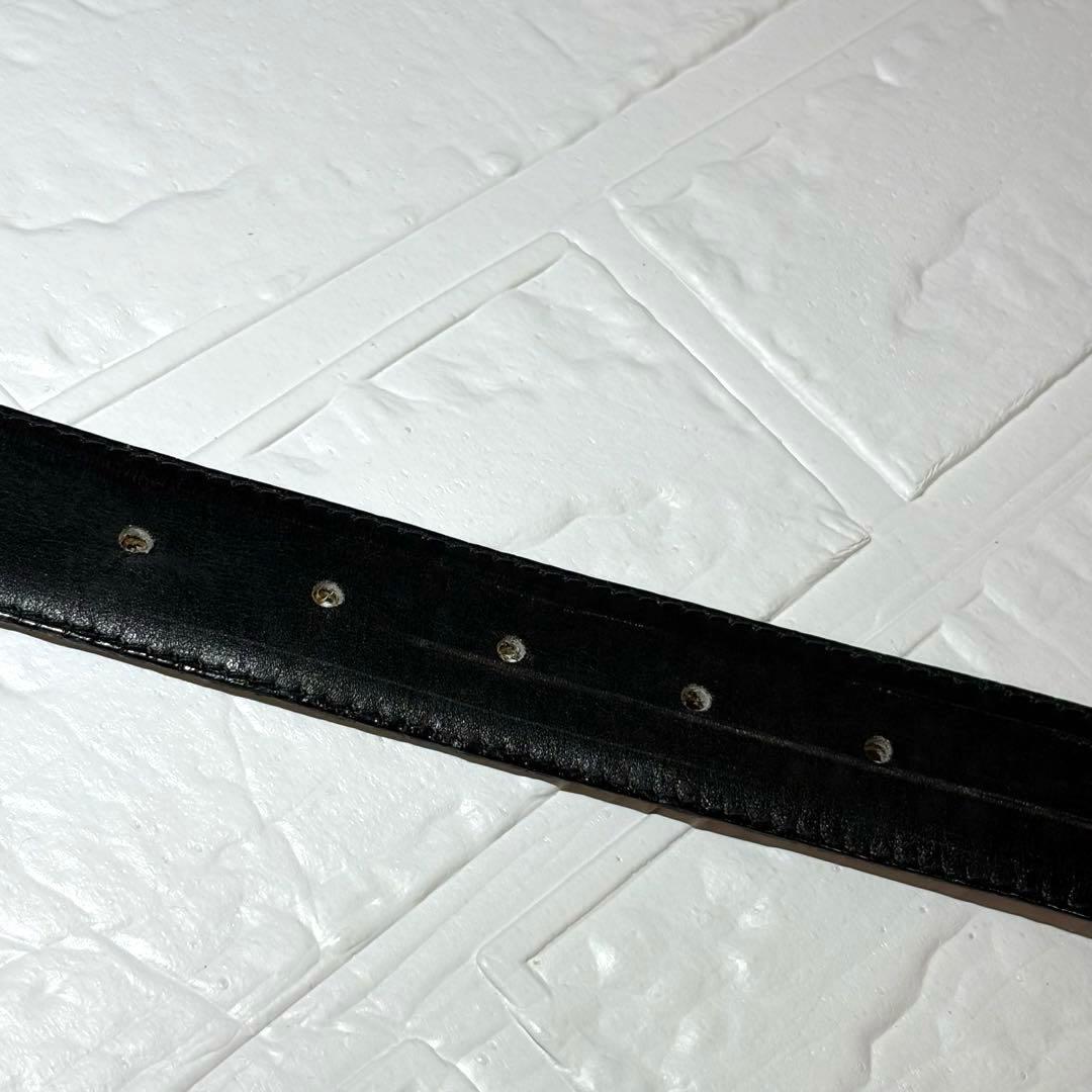 【ヴィンテージ良品】 CÉLINE オールドセリーヌ　馬車　ゴールド金具　ベルト