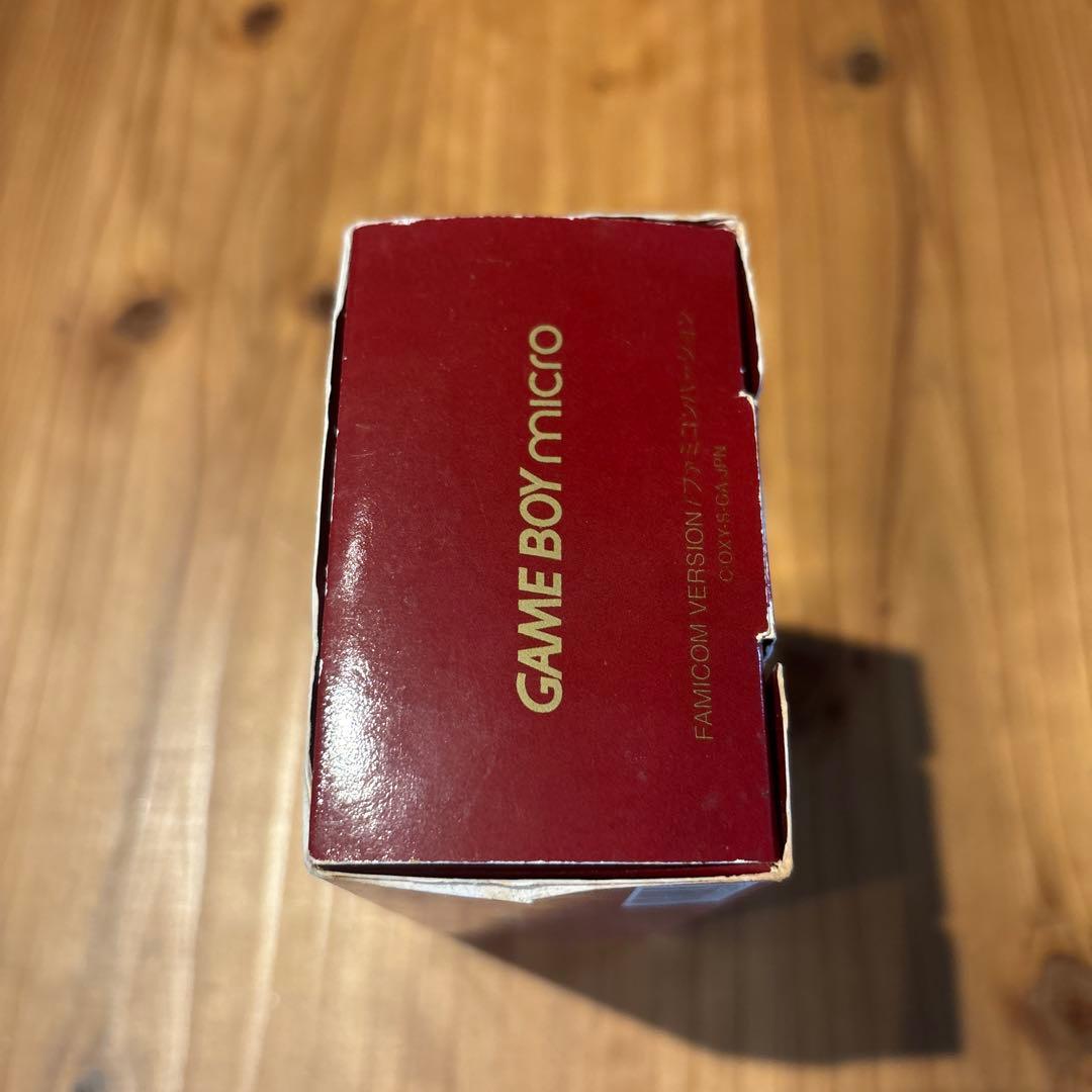 新品未使用ゲームボーイミクロ本体 ファミコンカラー