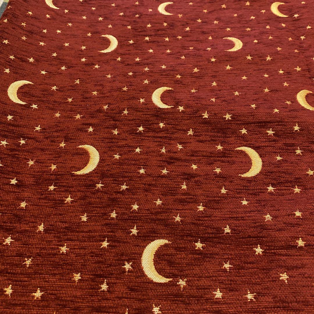 マルチカバー cotton 100% dark red