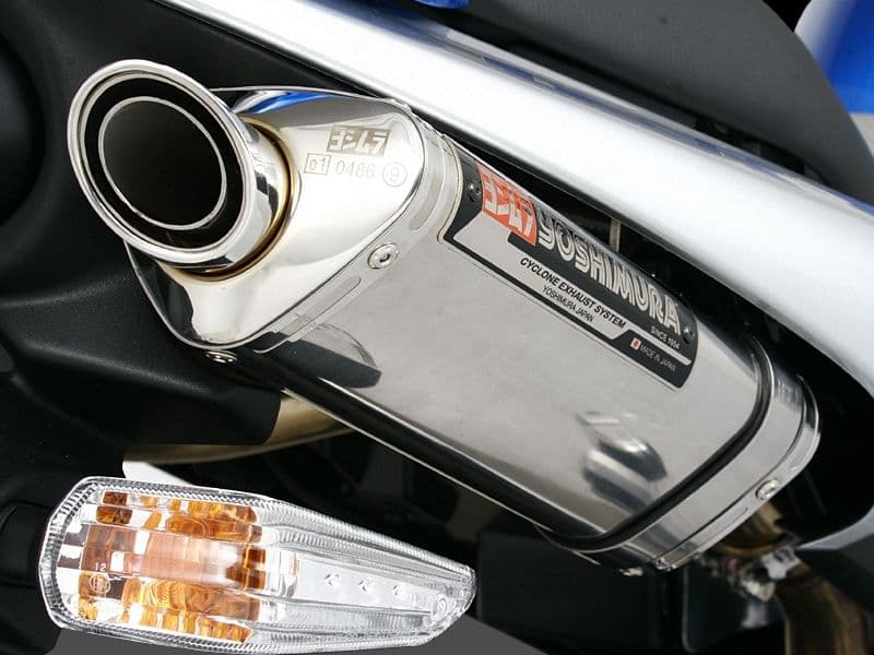 美品 ヨシムラ GSR400 スリップオン マフラー 定価 106,700円