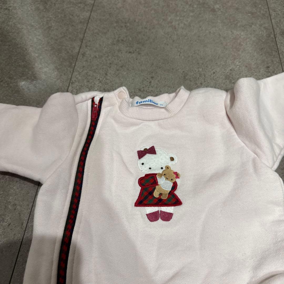 familiar ロンパース 70㎝　４点セット（バラ可能）