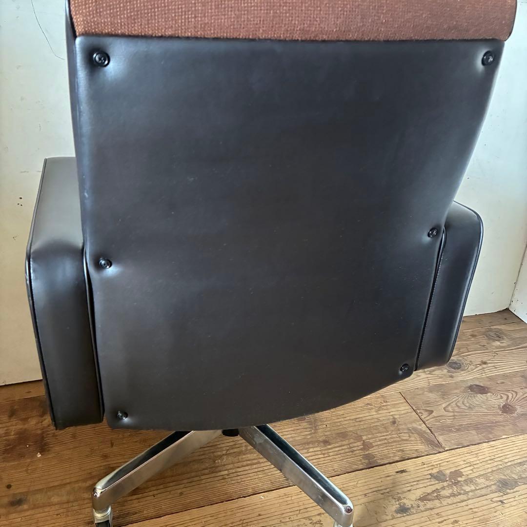 国産ヴィンテージ コクヨ エグゼクティブ デスク アーム チェア レトロ