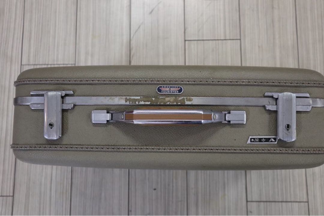 アメリカンツーリスター スーツケース アメリカ ヴィンテージ 家具 グレージュ