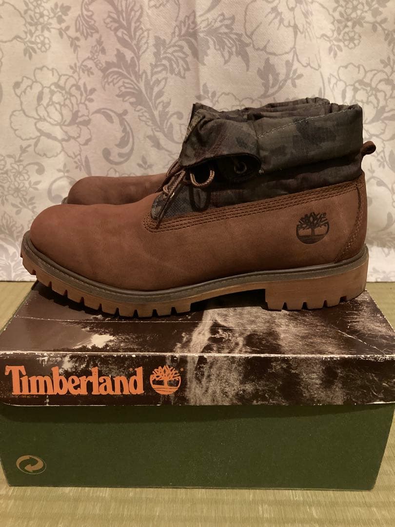美品ティンバーランド　ロールトップ　9W27センチ