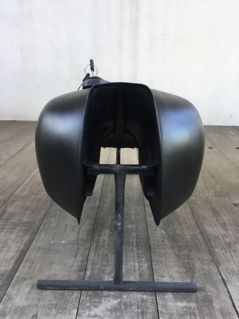 SR400 ガソリンタンク　マットブラック　自家塗装