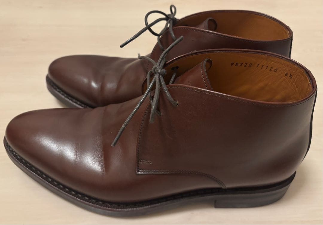 ジャランスリワヤ チャッカブーツ 98322 カーフレザー 25〜25.5cm