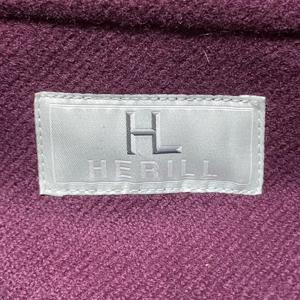22AW HERILL ヘリル ブラックシープ ダッフルコート 定15万