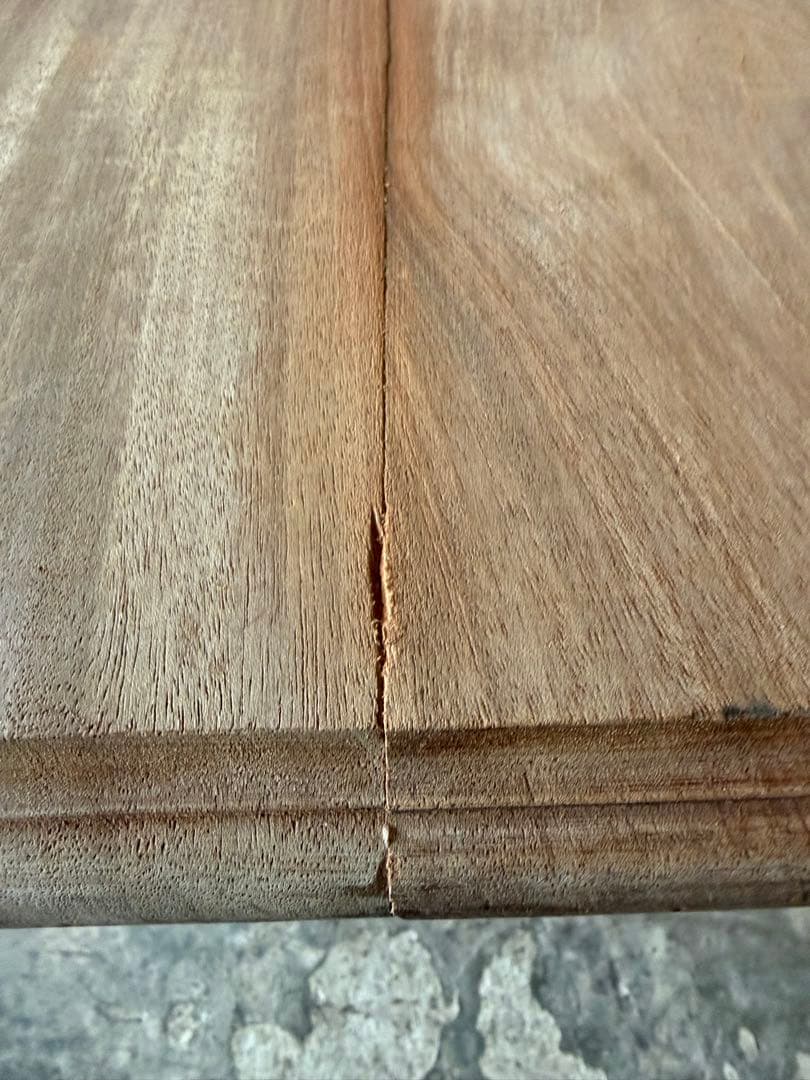 ビンテージ デスク　作業台　剥離