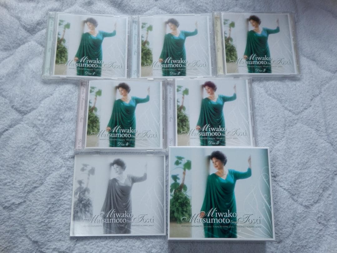 ❤９９曲❤トスティ歌曲集大成★松本美和子★CD５枚組BOX❤️新品