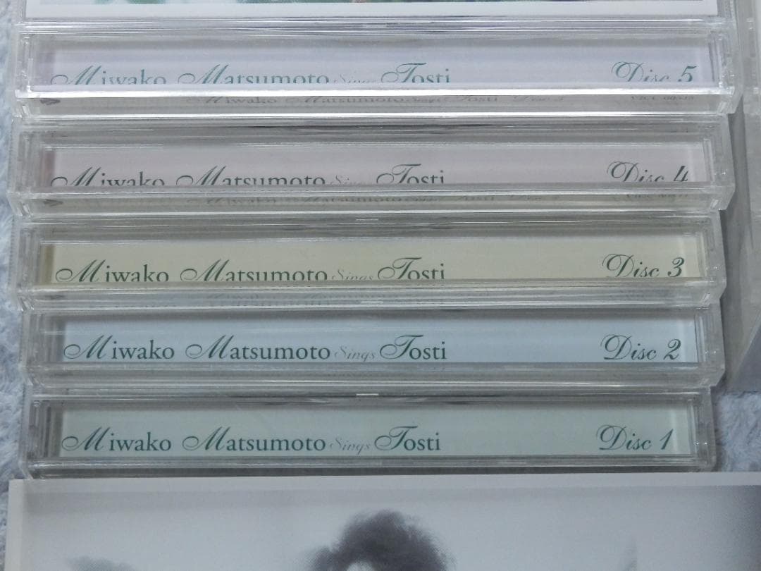 ❤９９曲❤トスティ歌曲集大成★松本美和子★CD５枚組BOX❤️新品