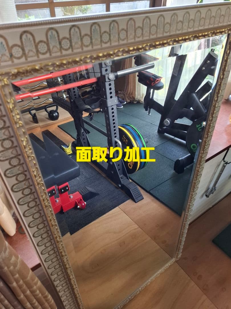 ロココ調大型ミラー