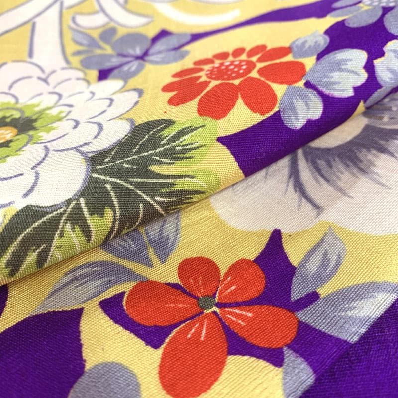 409ag75着物のみ■七五三 7歳 アンティーク着物■