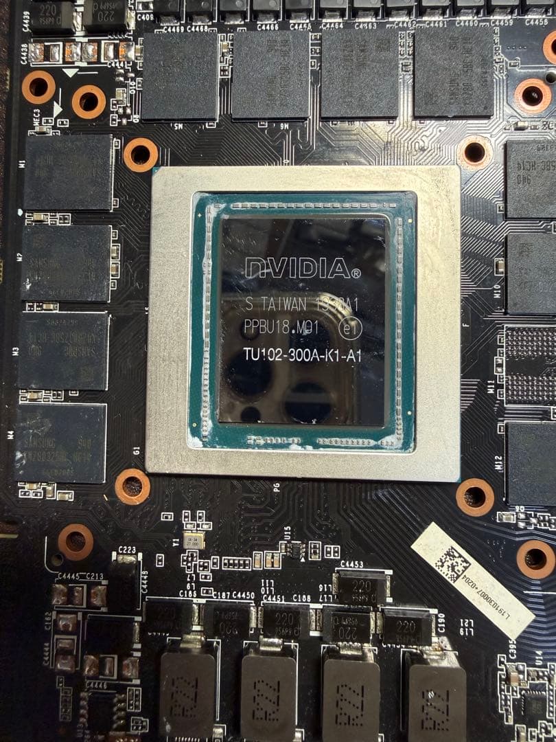 【動作未確認】RTX2080Ti ファン無し ジャンク