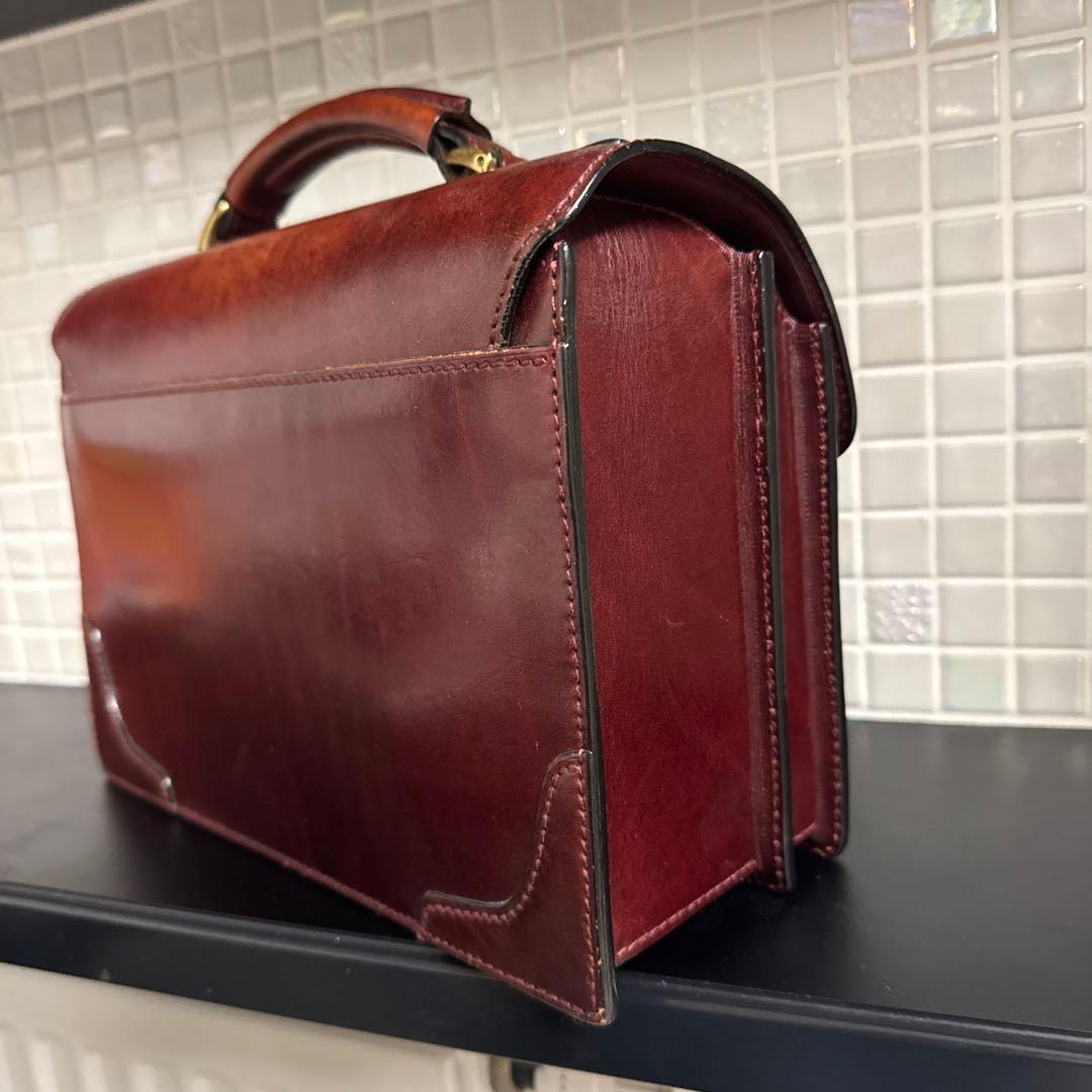 鞄いたがき　セカンドバッグ　ボルドー