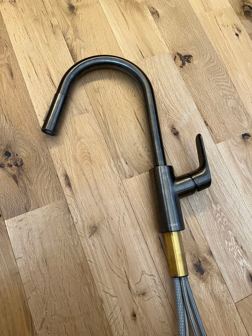 hansgrohe キッチン混合水栓 31815344 グレー色 ハンスグローエ