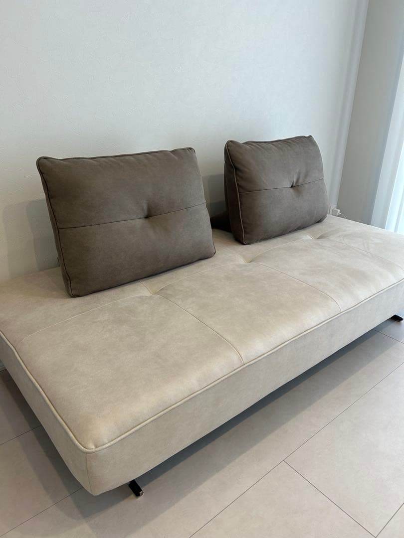 ろりまり 関家具　アルフレード　ヨーロピアングレー　 背クッション　美品