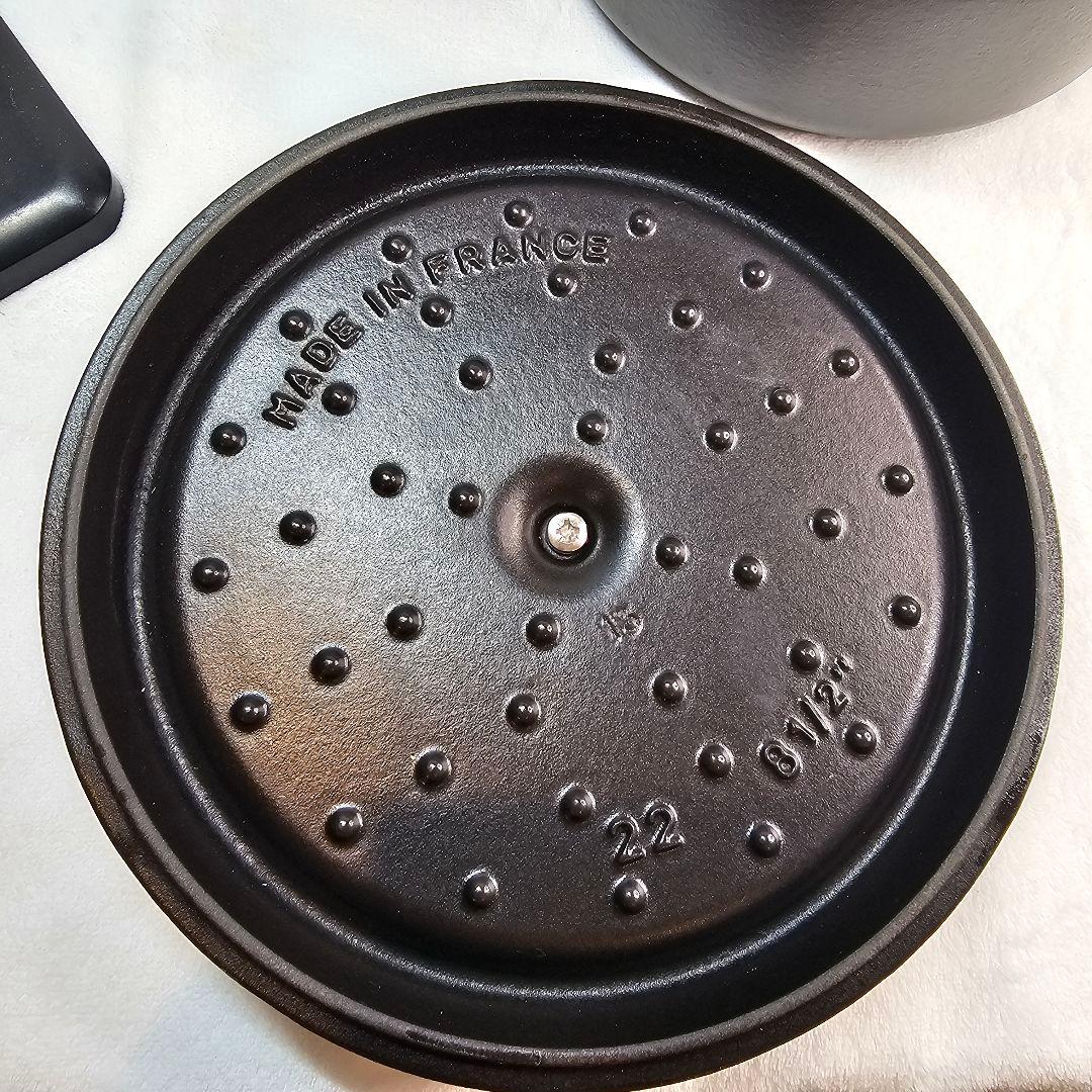 廃盤 STAUB ストウブ 28cm パープル ナス オーベルジン