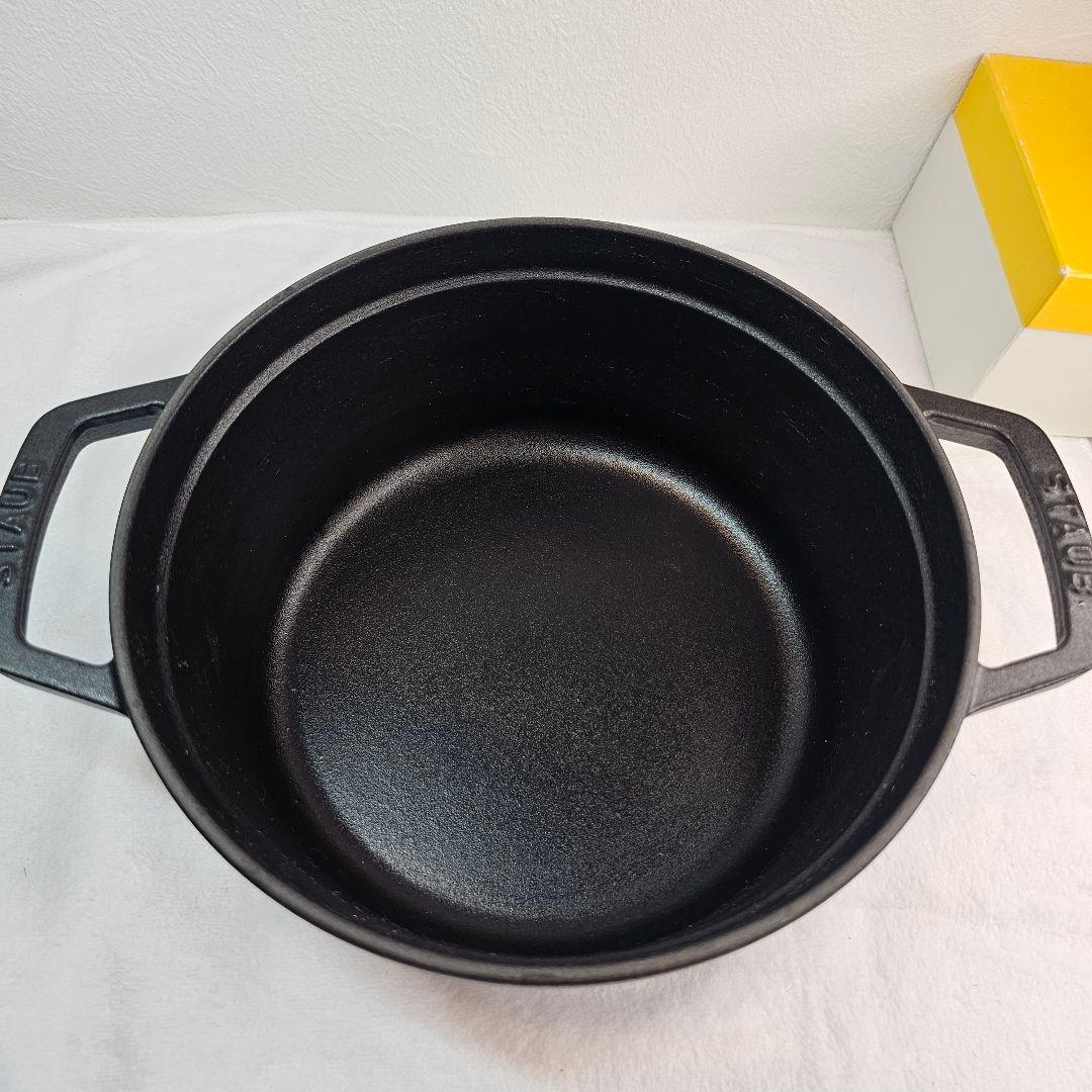 廃盤 STAUB ストウブ 28cm パープル ナス オーベルジン