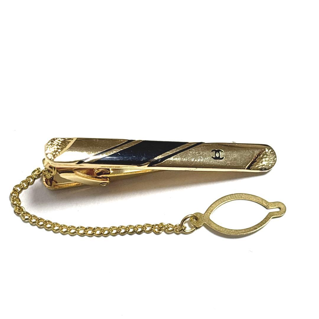 シャネル タイピン 24KGF 純金張りココマーク ゴールド ロゴ 美品